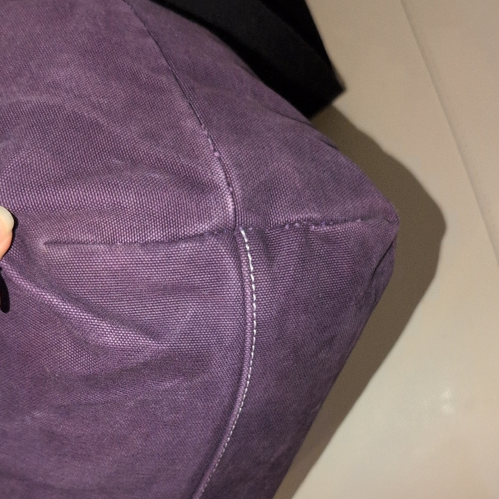 Marc Jacobs Deep Purple Tote with Black Strap - Picture 6 of 12